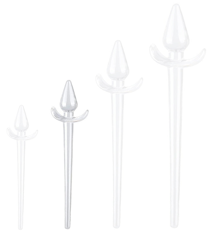 Zoo Tail Tail Plug M 8 X 4 Cm - Tail 22 Cm Transparent - Kinky Puppy - Puppy Play, Tail Dildos