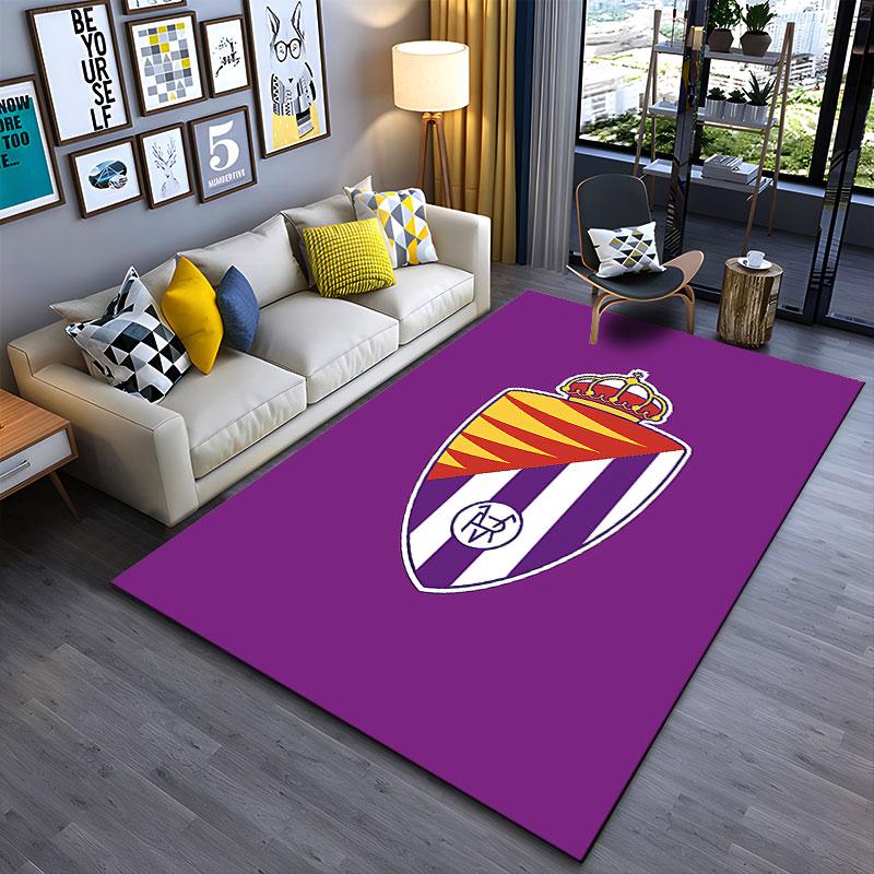Purple Shield with Crown Design suitable as a non-slip mat for the living room or bedroom sofa