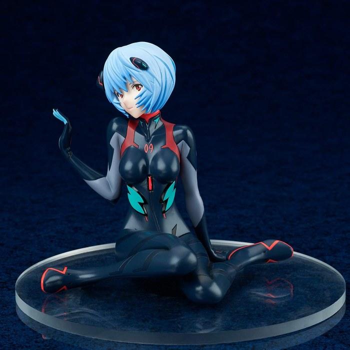 Evangelion New Theatrical Edition: Q Ayanami Rei (Provisional) Plugsuit Ver. 1/7 Scale PVC Painted Complete Figure Black Approx. 105mm