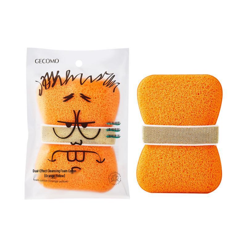 

GECOMO Dual-Effect Cleansing Mud Mask & Foaming Face Wash Puff