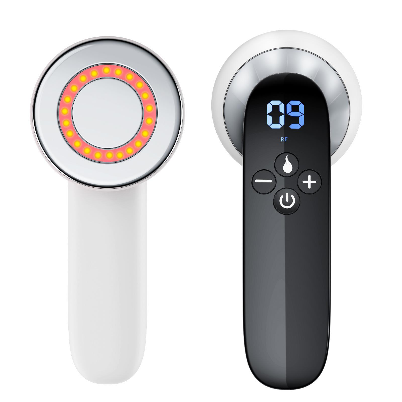 

Electric Fat Remover Body Massager for Belly Waist Arm Leg Butt Cordless Body Sculpting Machine Dropshipping USB Charging белый