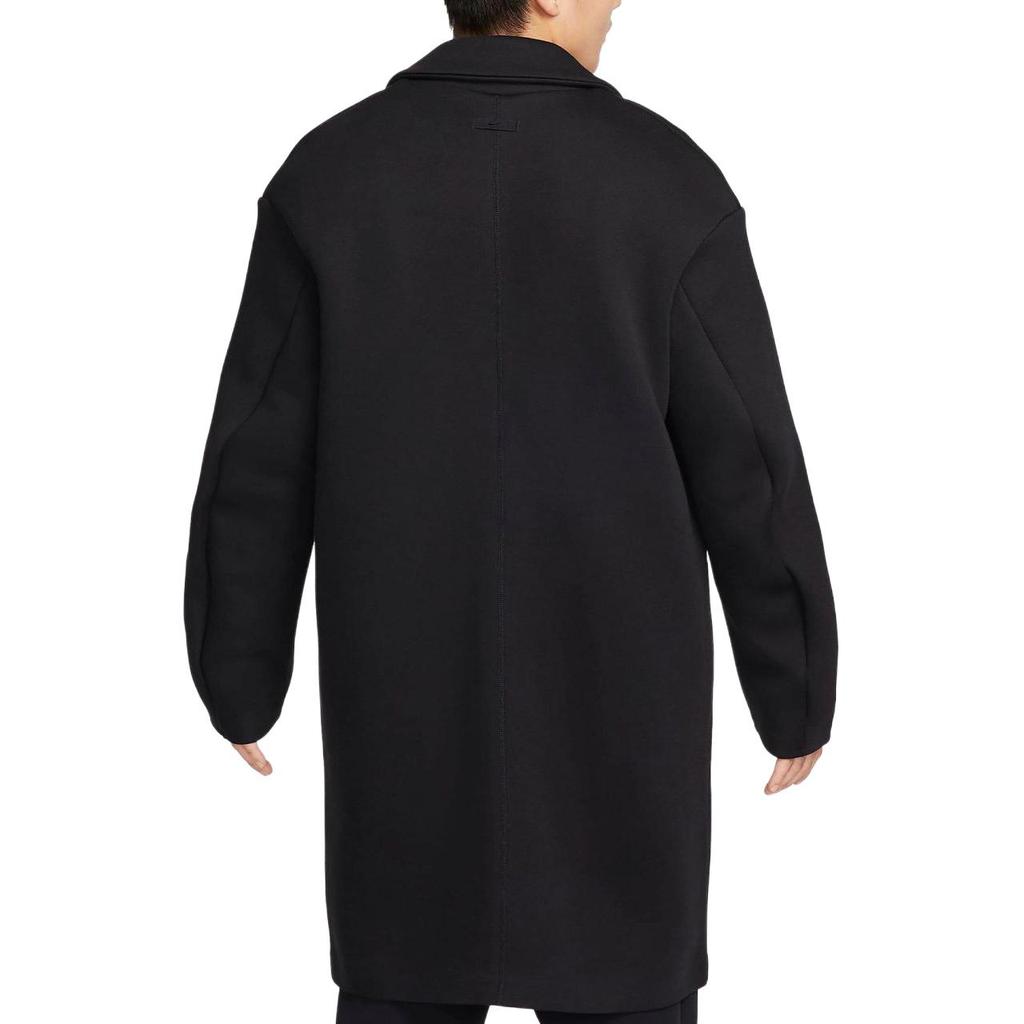 Nike Trench Coats Men's Black Lapel Moderate FN0602-010