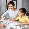 DIY 16 Pcs Fairy Stencils Templates for Painting,Scrapbooking on Wood,Glass,Canvas. Flower, Moon&Tooth Fairy Wildflower Designs