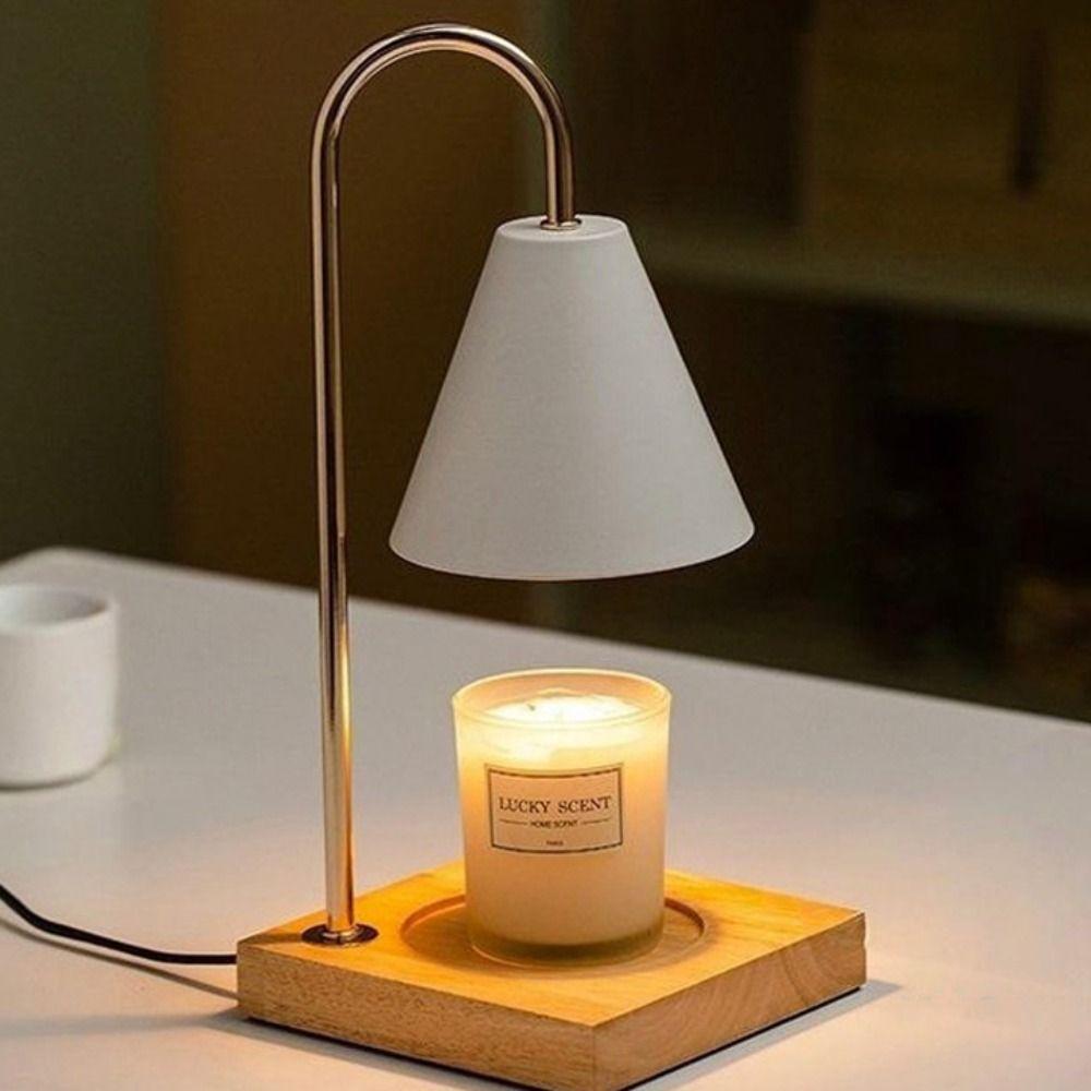 LED Aromatherapy Lamp Adjustable Brightness Scent Diffuser Modern Night Light Bedroom