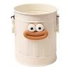 Cartoon Pen Holder Retro Sausage Mouth Bucket Plastic Pen Holder Large Capacity Desk Organizer for Stationery Makeup Brushes