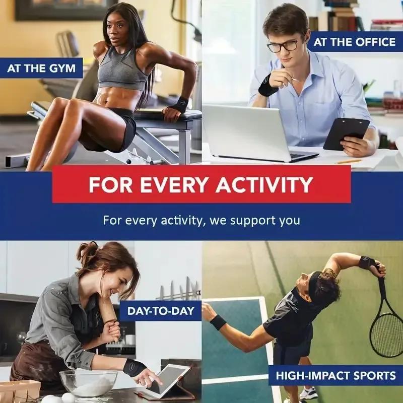 Fitness Sportovní Náramek Ochranné Vybavení pro Badminton, Turistiku a Další