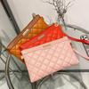 Ladies clutch bag ladies bag women rhombus embroidered messenger bag