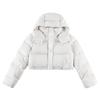 High version Lulu down jacket five-grid bread jacket short four-grid cloud three-grid puff men's and women's jacket
