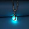 Vintage Glowing Dragon Claw Necklace Hip Hop Street Light Up Pendant Men's Accessory