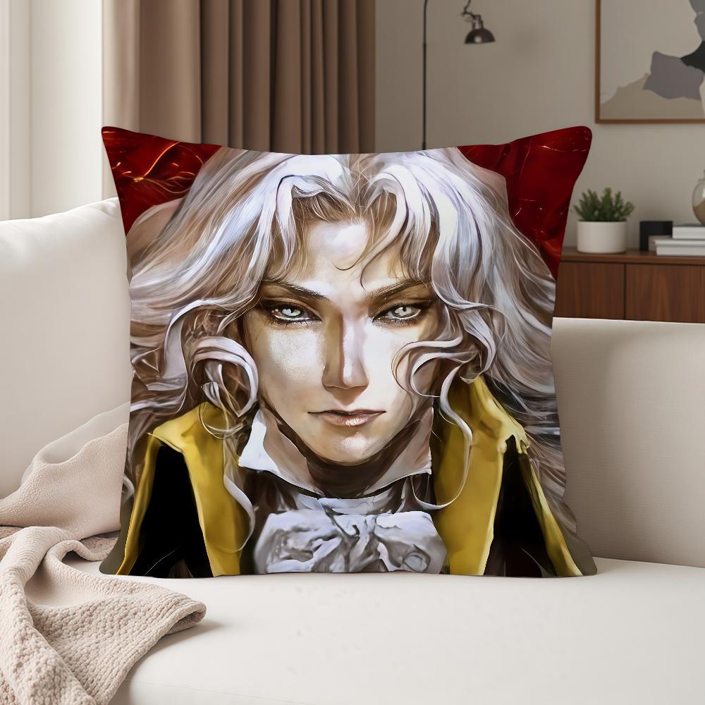 

CCastlevania Symphony Of Night Game Alucar Pillow Case Suitable For Bedrooms Living Rooms Cars Home Decoration 30cmx30cm