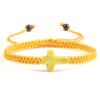 Neues Gebetskreuz Geflochtenes Armband Damen Herren Roter Nylonfaden Partnerarmbänder Verstellbar Yoga Heilung Armreif Kette Schmuck Geschenk