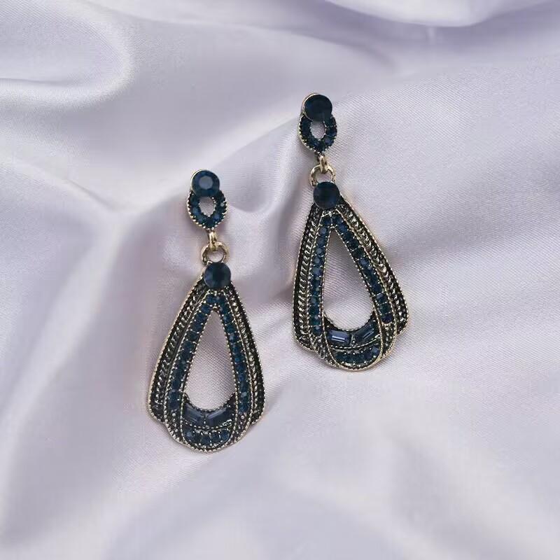 925 Silver Needle Geometric Pearl Earrings For Women Fashion Earrings Flowing Tassel Earrings Elegant Jewelry
