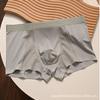 Men's Ice Silk Underwear Mesh Boxer Pants Summer Men's Flat Angle Antibacterial Crotch