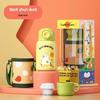 Cute Cartoon Kids 316 Stainless Steel Insulated Straw Bottle