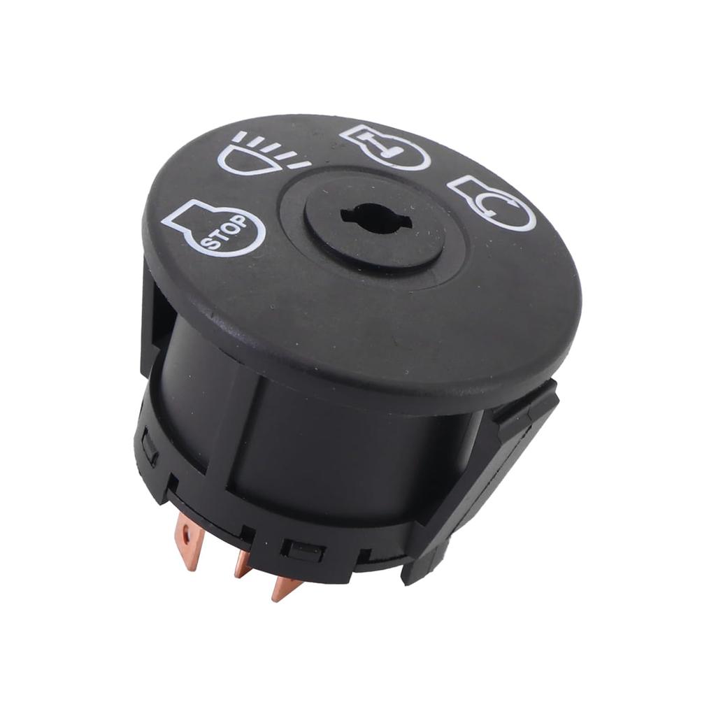 Starter Ignition Switch w/Keys for John Deere L100 L105 L107 L108 L110 L111 L118 L120 L130 125 135 145 155c 190c G110 Tractor Riding Mowers - 4 Key