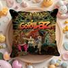 G-GorillazS Band Cushion Cover Home & Car Multi-Scene Pillow Cover - Reversible, Soft & Durable for Daily Use