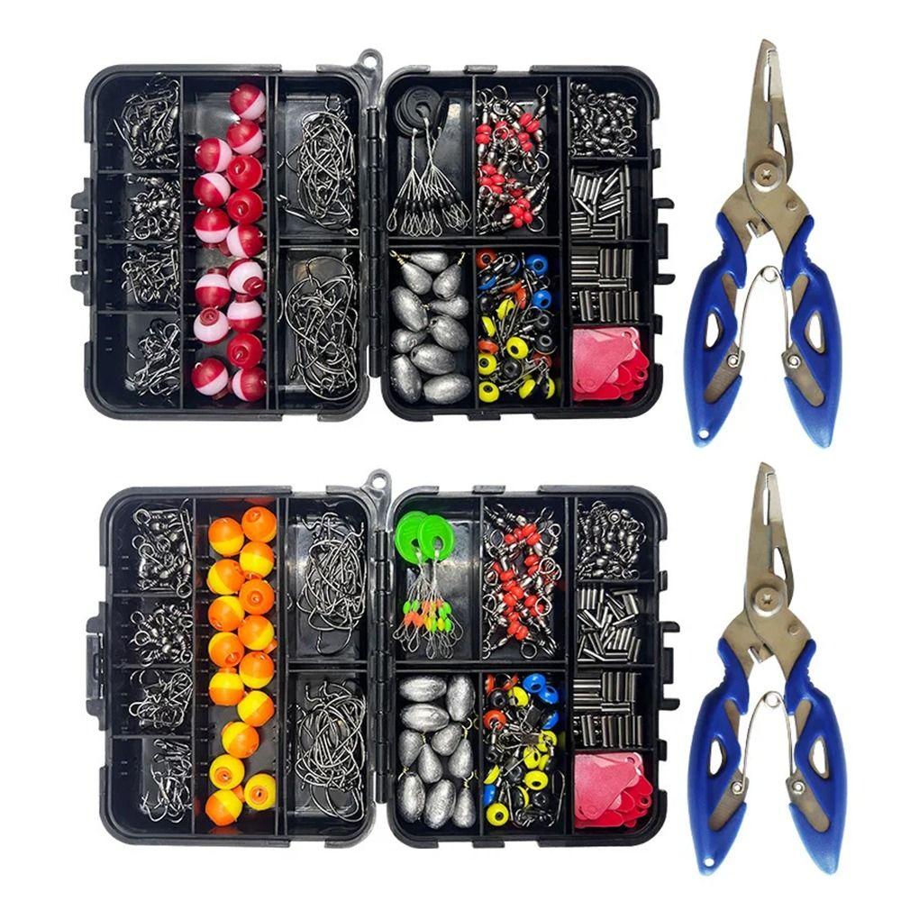 Crank Hooks Fishing Tackle Kit Carp Fishing Lure Bait Set Fishing Parts Kit  Fishing Accessories