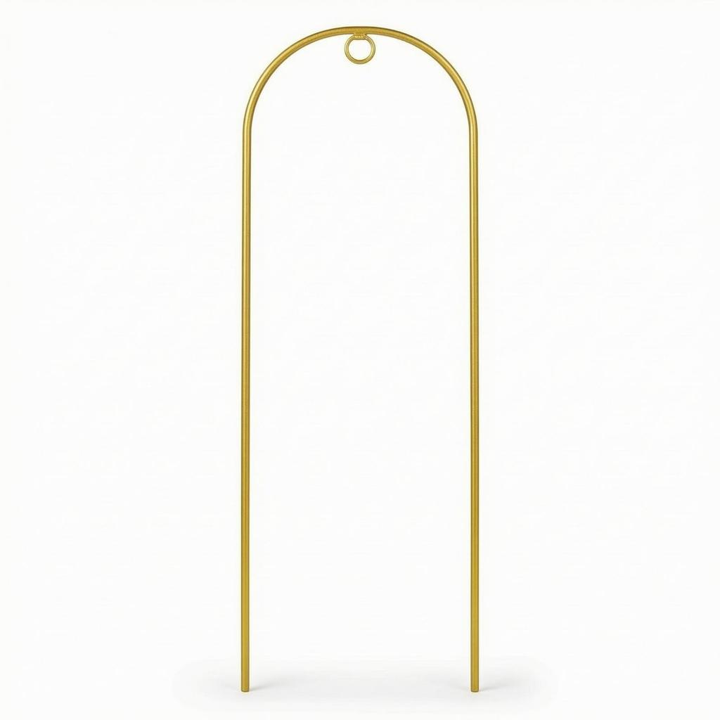 Climbing Plant Trellis Gold Metal Support Tall Slim for
