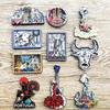 Spain Barcelona Travelling Fridge Magnets Wooden  Magnetic Stickers Tourist Souvenirs Wedding Birthday Gifts Home Decoration