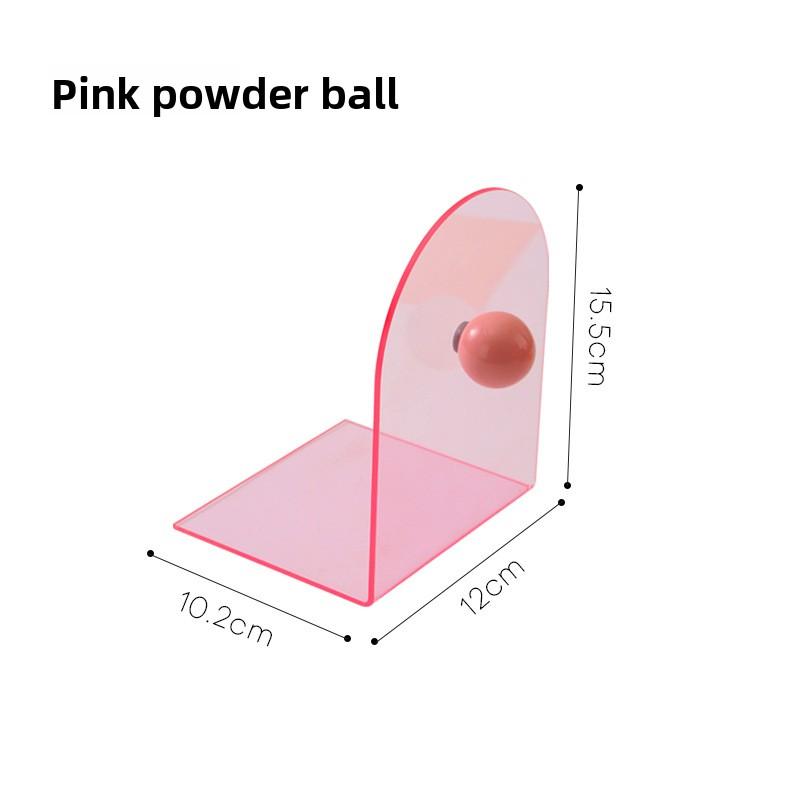 Qiuqiu L-shaped Bookend Stands On The Desks of Students In The Office Study