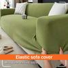 1/2/3/4-zits Stretch Bankhoes Stofdichte Fauteuilbeschermer Antislip Volledige Hoes Corduroy Beschermhoes L-vormige Hoekbankhoes