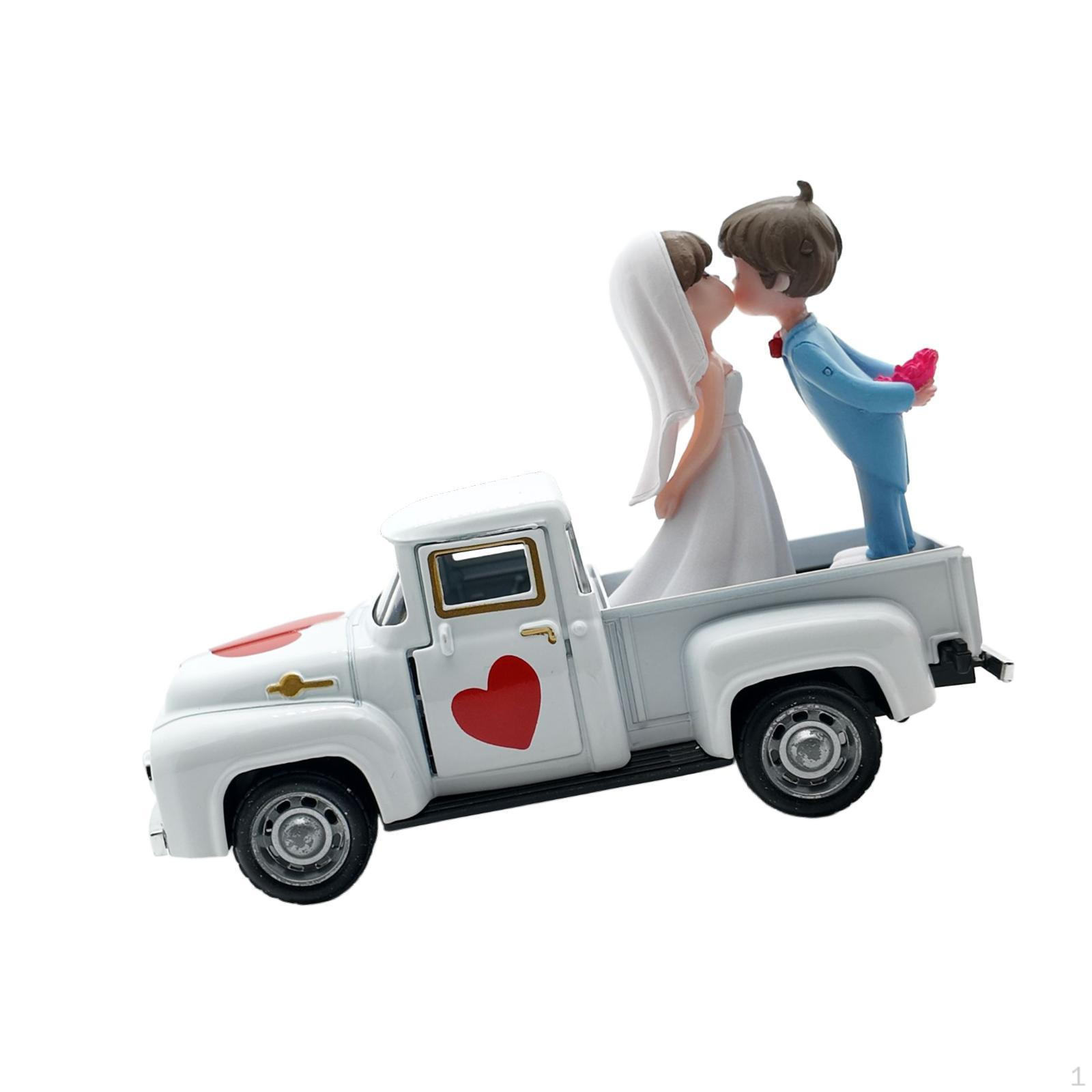 

Couple Figurine Pickup Model Centerpiece for Valentine s Day Tabletop Display Style A