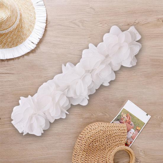 Baby Headband Elastic Skin-touch Comfortable Soft Princess Style Gift Fabric Newborn Infant Hair Band Girls Headwear Hair Accessories