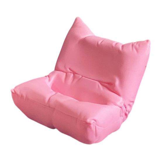 

Держатель для телефона в форме дивана с портом для зарядки, регулируемый угол наклона дивана розовый