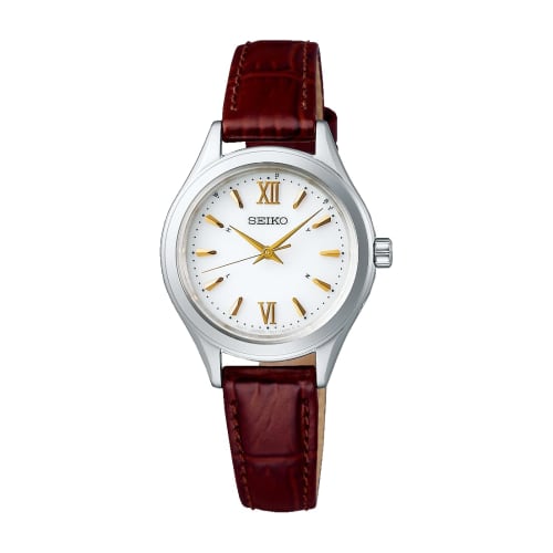 Seiko Selection SWFH115 Women's Brown Watch
