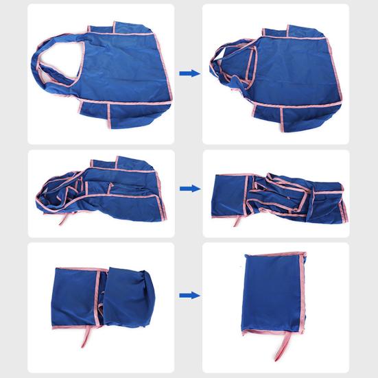 Shopping Bag High-Density Nylon Fabric Lightweight Waterproof Foldable Large Capacity Shopping Tote Travel Shopping Bag