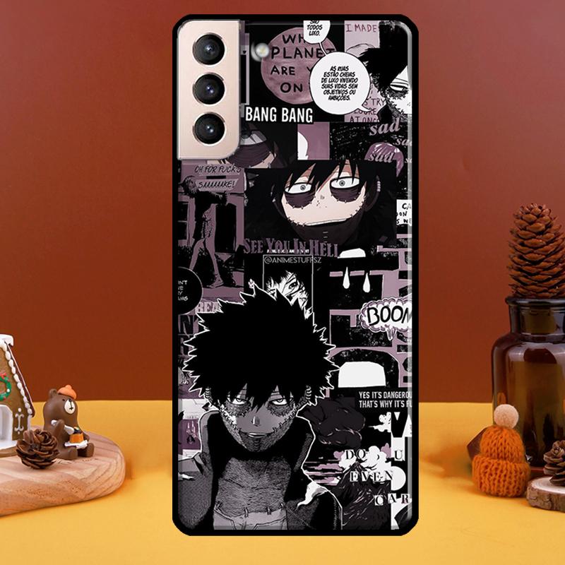 My Hero Academia Dabi Case For Samsung Galaxy S21 Ultra S20 FE S8 S9 S10 Note 10 Plus Note 20 S22 Ultra Cover