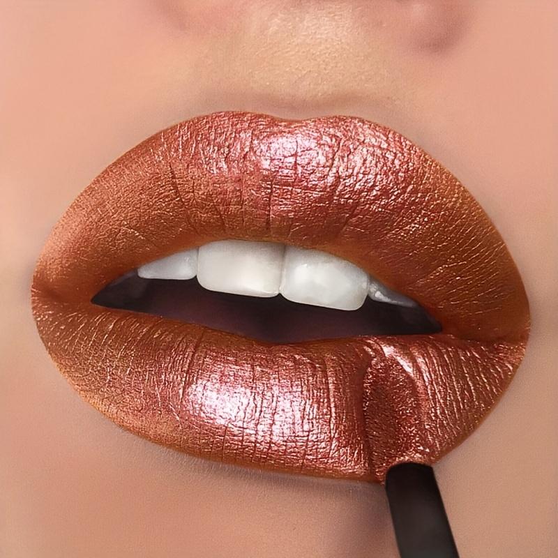 Brillo labial hidratante de lujo con brillo de bayas y brillo de diamante, lápiz labial hidratante de larga duración y altamente pigmentado para todo tipo de piel