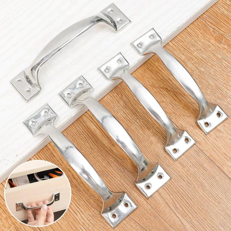 5/6 Inch Stainless Steel Drawer Pulls Cabinet Handles for Kitchen Bathroom Wardrobe Cupboard Door Solid Steel Color Furniture