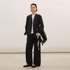 LESS 2026 Spring Collection Collarless Long-Sleeve Blazer