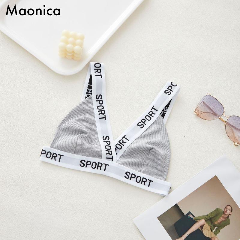 

Європейський стиль Весна та Літо Нижня білизна з нитками Ліф з трикутними чашками Топ-труба Жилет Спортивний бюстгальтер XXL сірий колір