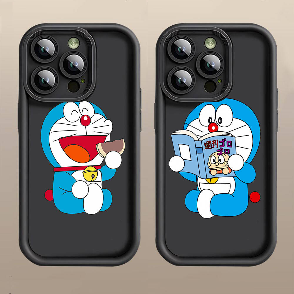 D-14 Doraemon  Case for iPhone 15 14 13 12 8 Plus Samsung S24 S23 Ultra A04S A05S Huawei P40 P50 P60 Nova 11 Pro Max OPPO A17K Reno 10