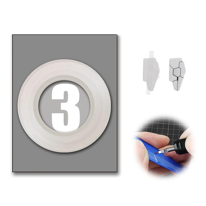 

TVETE 3мм Прозрачная направляющая лента для плоских и изогнутых моделей из твердого пластика, хобби, инструмент для позиционирования и модификации, для резьбы, поверхностей, инструмент, инструмент, инструмент,