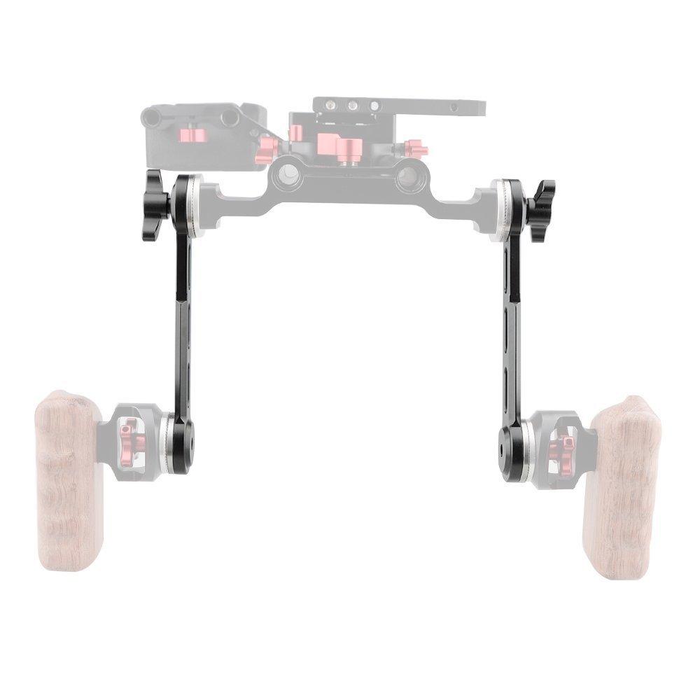 CAMVATE Camera Extension Arm Rosette Extension Hand Grip Extension Arm with Adjustable Compatible with Cameras Wing Adapter, Angle,