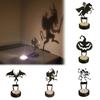 Funny Candle Holder Table Decoration Innovative Shaow-Candle Holder For Bedroom Decor