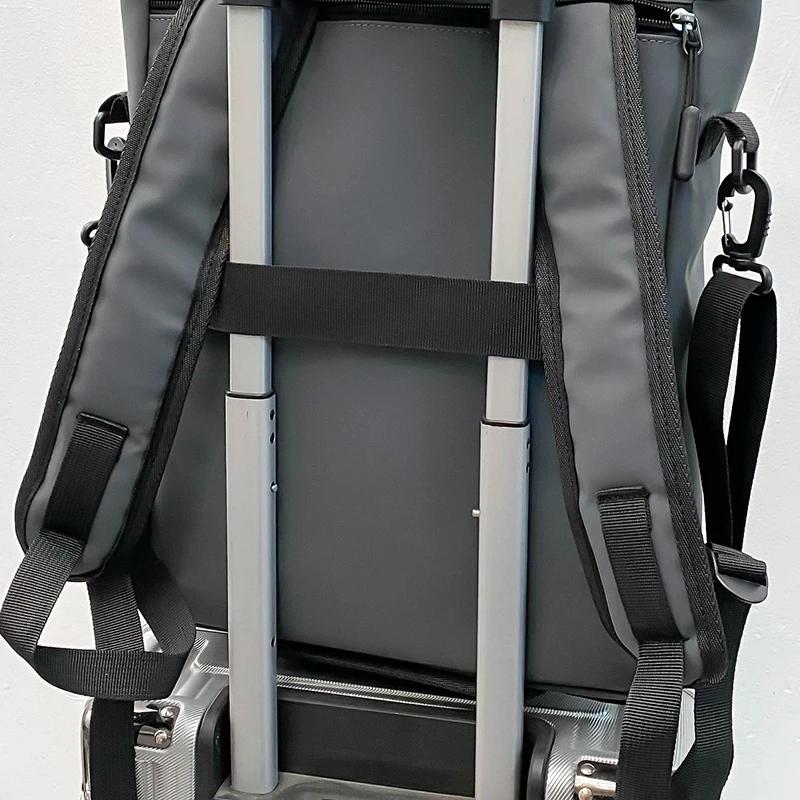 Hot Selling Unisex Fashion Backpack 2026 New Multifunctional Large Capacity Travel Bag Oxford Cloth Crossbody Handbag