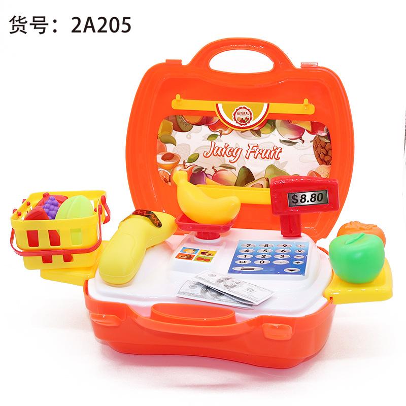 Play House Girl Boy Kitchen, Cosplay Toys Checker, Dresser, Doctor Tools Suitcase