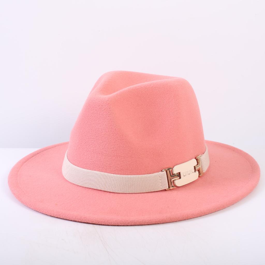 Popular European and American Classic Simple Flat-brimmed Top Hat Men's and Women's Fashionable and Elegant Versatile Jazz Hat Top Hat
