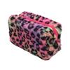 Leopard Fur Makeup Bags for Women Soft Travel Cosmetic Bag Organizer Case Lady Girls Make Up Case Necessaries Handbags Case