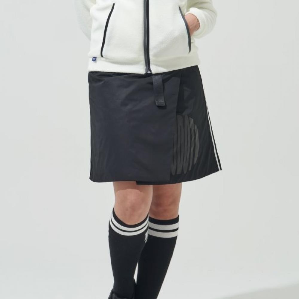 Blu Dot Open Padded Wrap Skirt Bk 028