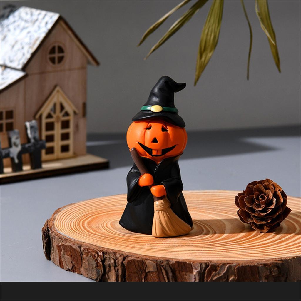 Halloween Ornament People Festival Party Home Desktop Decoration Ghost Doll Resin Small Ornament