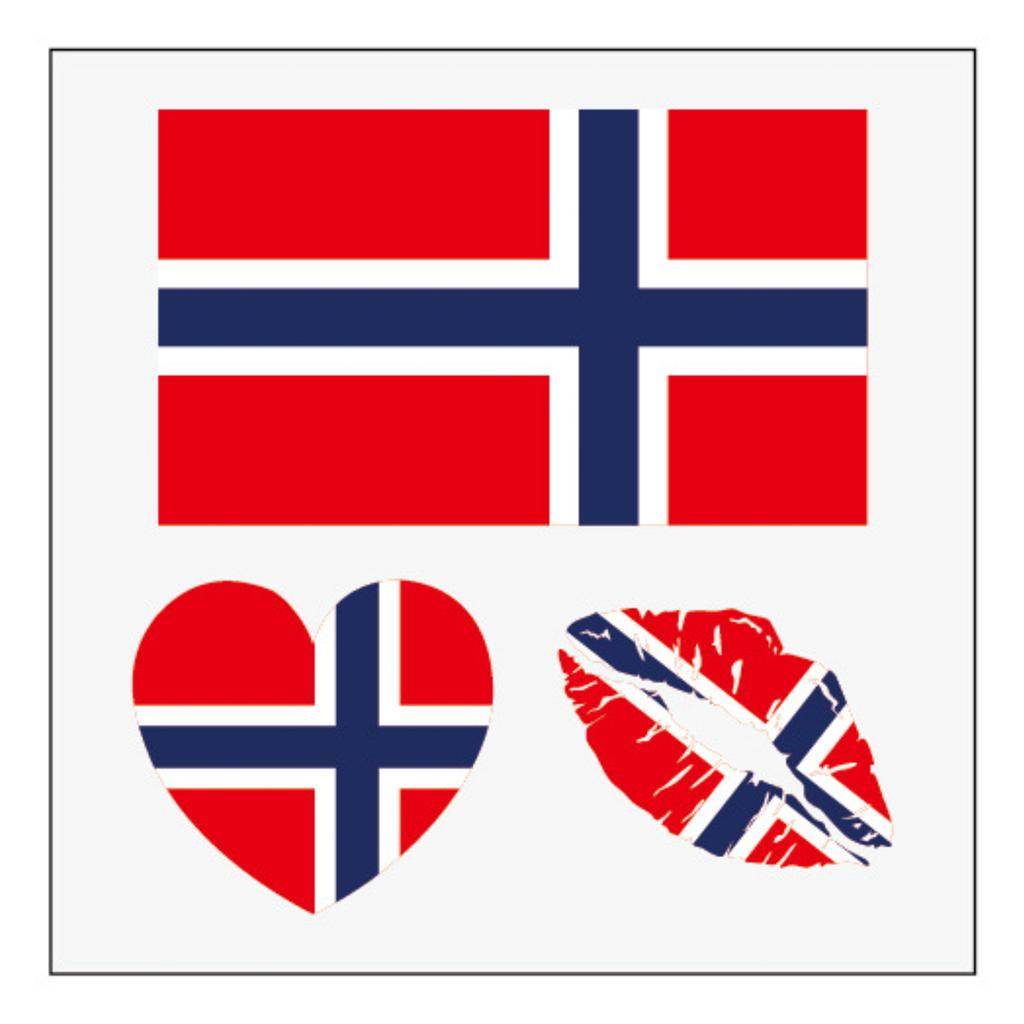 Flag Football Fan Tattoos/Face Stickers, Event Cheering Props, Suitable For Adults And Children.