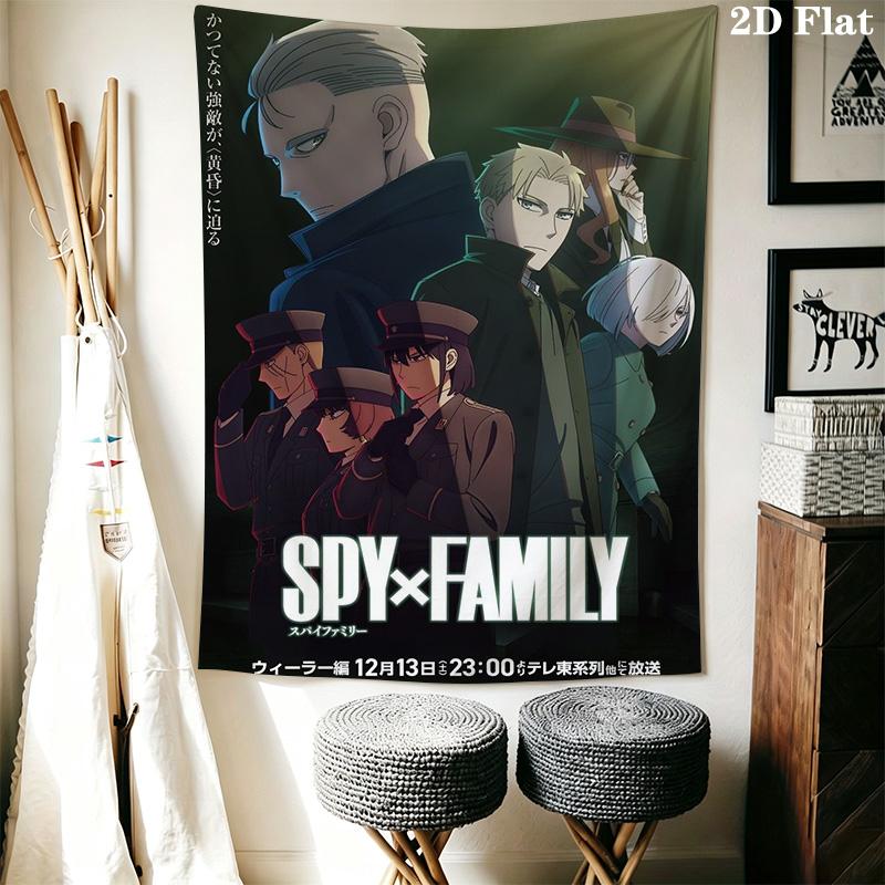 Family Comedy Wall Tapestry Tapestry Background Cloth Fashion Print Wall Decoration Background Cloth Christmas Gift