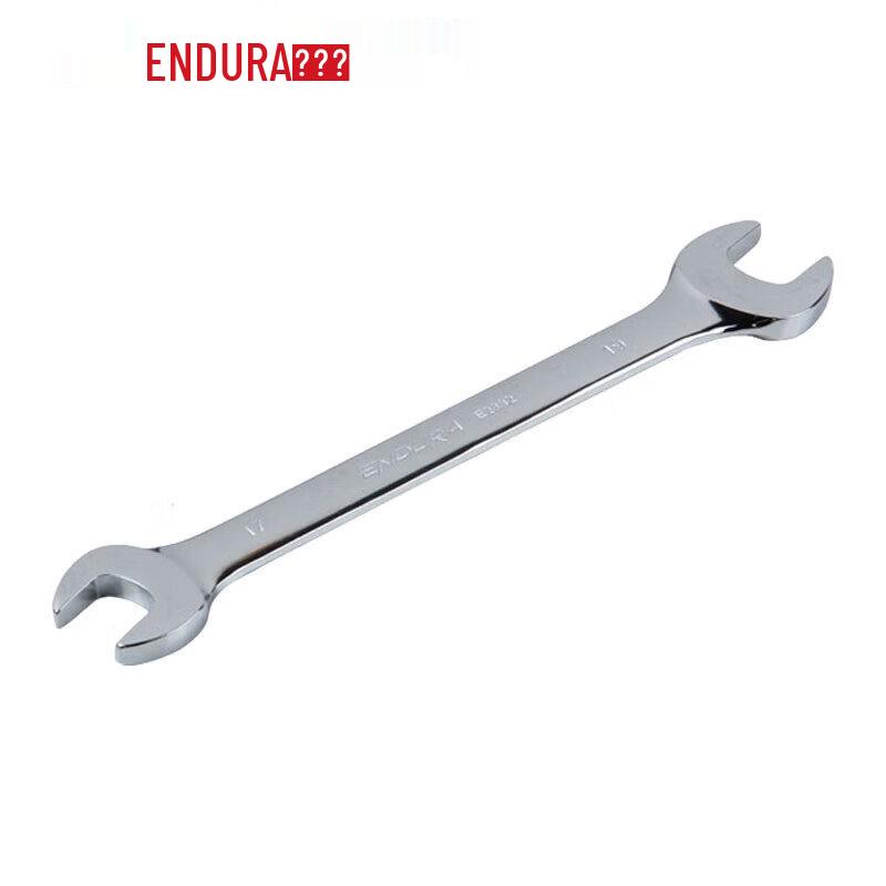 Endura Polished Chrome Vanadium Double Open-End Wrench