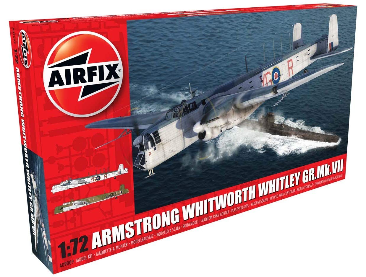 

Пластиковая модель Airfix Armstrong Whitworth Whitley X9009 1/72 Mk.VII