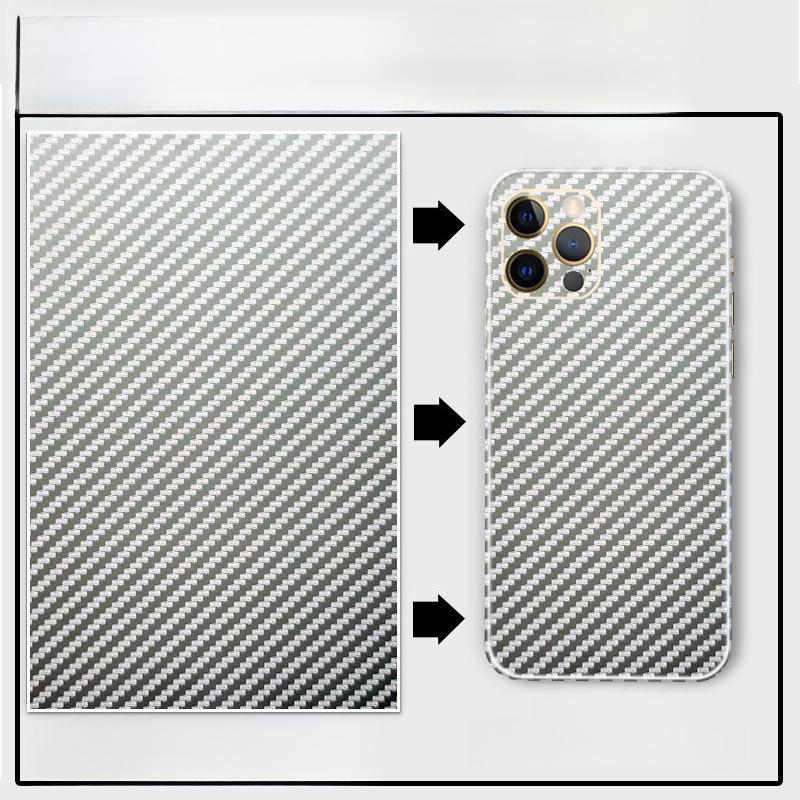 3-Layer 8-Inch Carbon Fiber Blade Laser Film Cutting Machine for Universal Phone Film with Crocodile Leather Pattern.